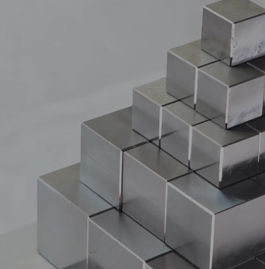 Steel material samples & machining showcase parts